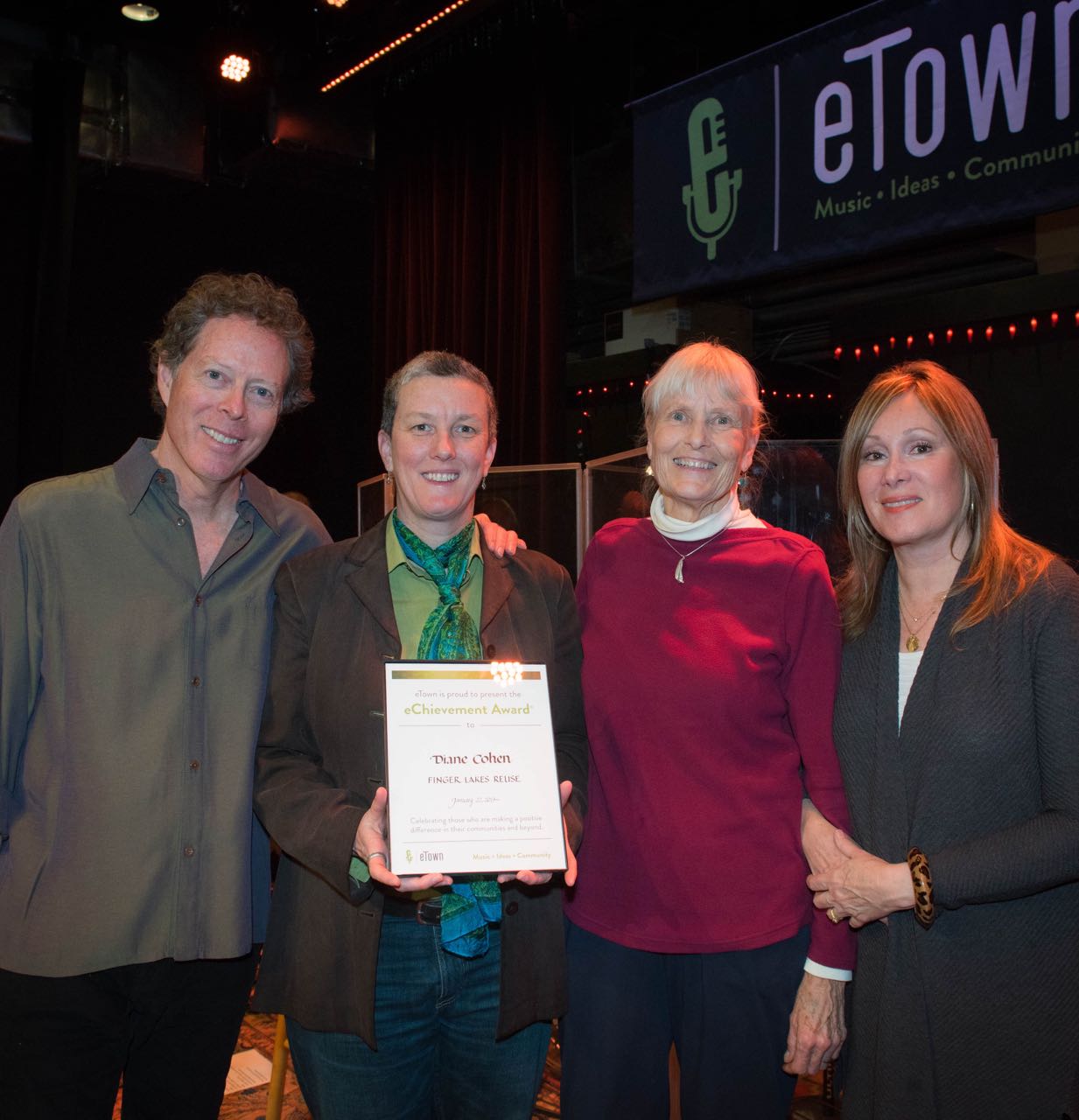 eChievement Award winner Diane Cohen - Finger Lakes ReUse - eTown