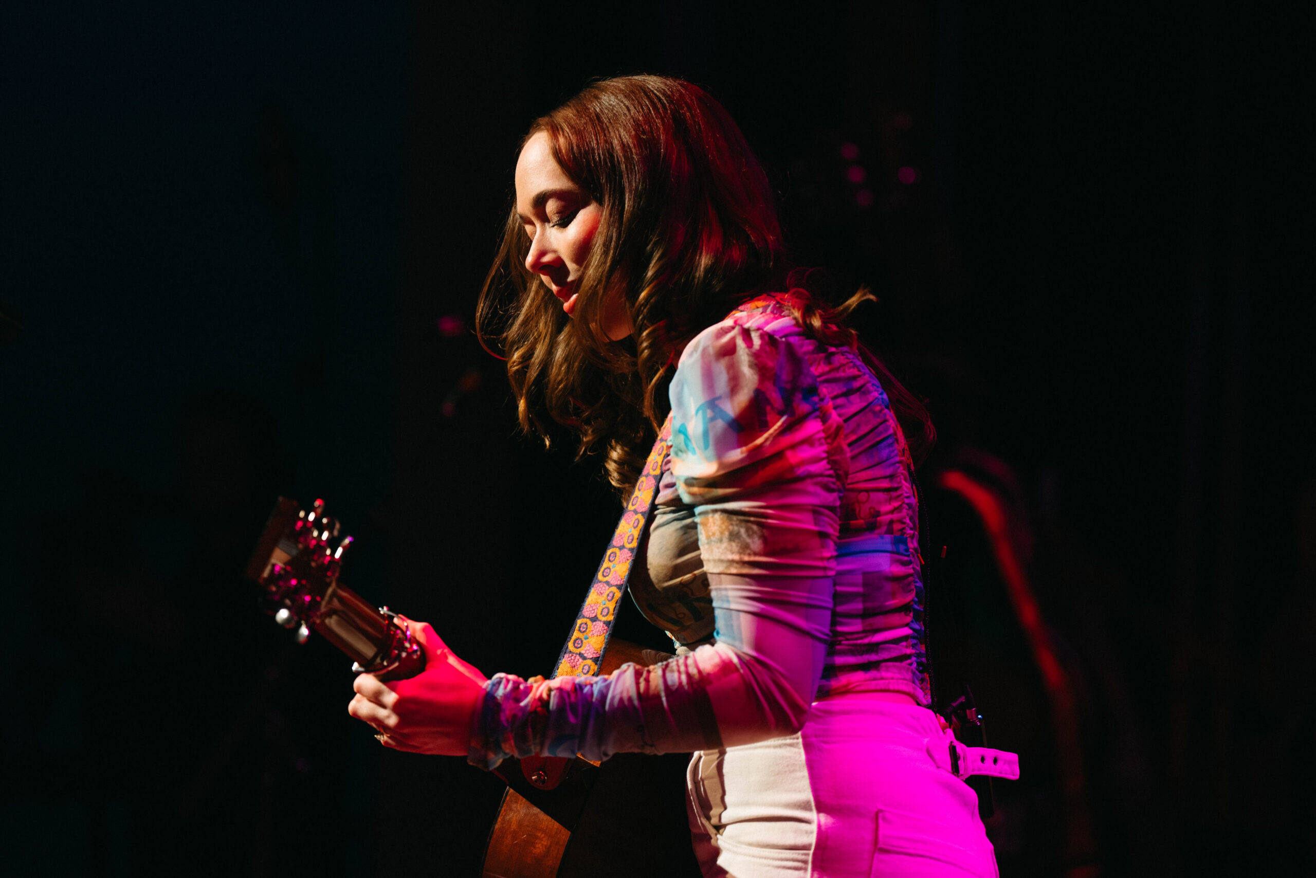 Sarah Jarosz performs at eTown Hall. Listen to the radio broadcast beginning July 24, 2024.